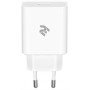 Зарядний пристрій 2E USB Wall Charger QC3.0 DC5V/3A, Max 18W, white (2E-WC1USB18W-W) Зарядний пристрій 2E USB Wall Charger QC3.0 DC5V/3A, Max 18W, white (2E-WC1USB18W-W)