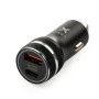 Зарядний пристрій Vinga QC3.0 + PD Quick Car Charger aluminium 36W Max black (VCCQPAC) Зарядний пристрій Vinga QC3.0 + PD Quick Car Charger aluminium 36W Max black (VCCQPAC)