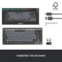 Клавіатура Logitech MX Mechanical Mini Minimalist UA Graphite (920-010780) Клавіатура Logitech MX Mechanical Mini Minimalist UA Graphite (920-010780)