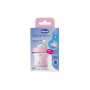 Пляшечка для годування Chicco Natural Feeling Color 150 мл +0 міс Рожева (81311.10) Пляшечка для годування Chicco Natural Feeling Color 150 мл +0 міс Рожева (81311.10)