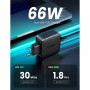 Зарядний пристрій Ugreen CD216 66W 2xType-C PD Charger (Black) (70867) Зарядний пристрій Ugreen CD216 66W 2xType-C PD Charger (Black) (70867)