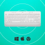 Клавіатура Logitech Signature K650 USB/Bluetooth UA Off-White (920-010977) Клавіатура Logitech Signature K650 USB/Bluetooth UA Off-White (920-010977)