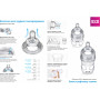 Пляшечка для годування Lovi Stardust 240 мл (21/585) Пляшечка для годування Lovi Stardust 240 мл (21/585)