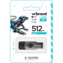 USB флеш накопичувач Wibrand 512GB Lizard Black USB 3.2 (WI3.2/LI512P9B) USB флеш накопичувач Wibrand 512GB Lizard Black USB 3.2 (WI3.2/LI512P9B)