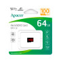 Карта пам'яті Apacer 64GB microSD class 10 UHS-I V10 A1 (AP64GMCSX10UB-RA) Карта пам'яті Apacer 64GB microSD class 10 UHS-I V10 A1 (AP64GMCSX10UB-RA)