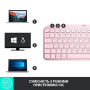 Клавіатура Logitech MX Keys Mini Wireless Illuminated UA Rose (920-010500) Клавіатура Logitech MX Keys Mini Wireless Illuminated UA Rose (920-010500)