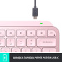 Клавіатура Logitech MX Keys Mini Wireless Illuminated UA Rose (920-010500) Клавіатура Logitech MX Keys Mini Wireless Illuminated UA Rose (920-010500)