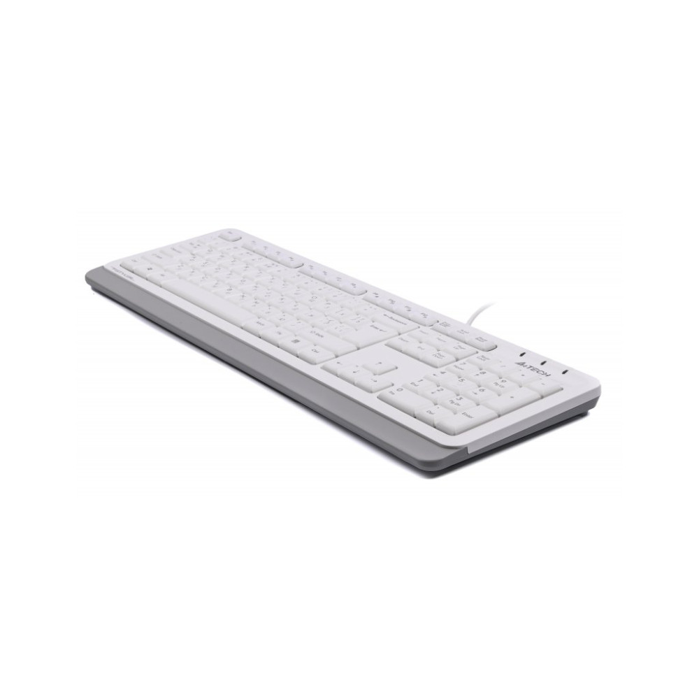 Клавіатура A4Tech FKS10 USB White (4711421963534)