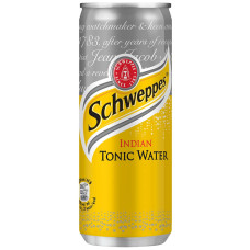 Напій Schweppes Indian Tonic Безалкогольний сильногазований 330 мл (5449000046390)