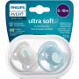Пустушка Philips AVENT Ultra Soft ультрам'яка, 6-18 міс. 2 шт (SCF091/15) Пустушка Philips AVENT Ultra Soft ультрам'яка, 6-18 міс. 2 шт (SCF091/15)