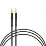 Кабель мультимедійний 3.5mm M to 3.5mm M 1.2m black Intaleo (1283126487538) Кабель мультимедійний 3.5mm M to 3.5mm M 1.2m black Intaleo (1283126487538)