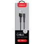 Дата кабель USB 2.0 AM to USB-C 1.2m black Intaleo (1283126487484) Дата кабель USB 2.0 AM to USB-C 1.2m black Intaleo (1283126487484)