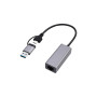 Адаптер USB-A/USB/C to 1Gbps Lan Cablexpert (A-USB3AC-LAN-01) Адаптер USB-A/USB/C to 1Gbps Lan Cablexpert (A-USB3AC-LAN-01)