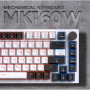 Клавіатура GamePro MK160W Hot-Swap Red Swich RGB USB UA White (MK160W) Клавіатура GamePro MK160W Hot-Swap Red Swich RGB USB UA White (MK160W)