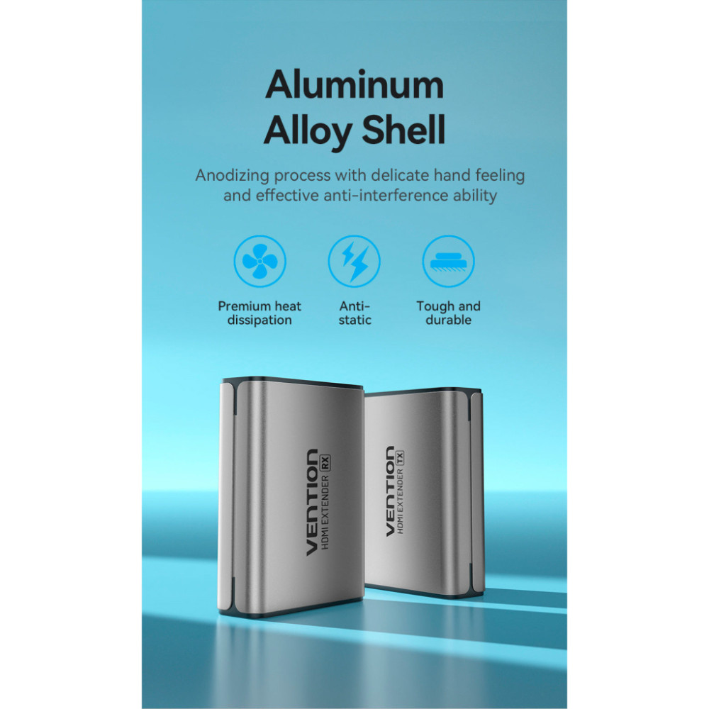 Адаптер HDMI extender 60.0m V1.4 1080p Vention (AKGH0-EU)