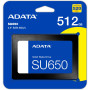 Накопичувач SSD 2.5" 512GB ADATA (ASU650SS-512GT-R) Накопичувач SSD 2.5" 512GB ADATA (ASU650SS-512GT-R)