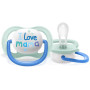 Пустушка Philips AVENT Ultra Air I love… для хлопчиків 0-6 міс (SCF080/01) Пустушка Philips AVENT Ultra Air I love… для хлопчиків 0-6 міс (SCF080/01)