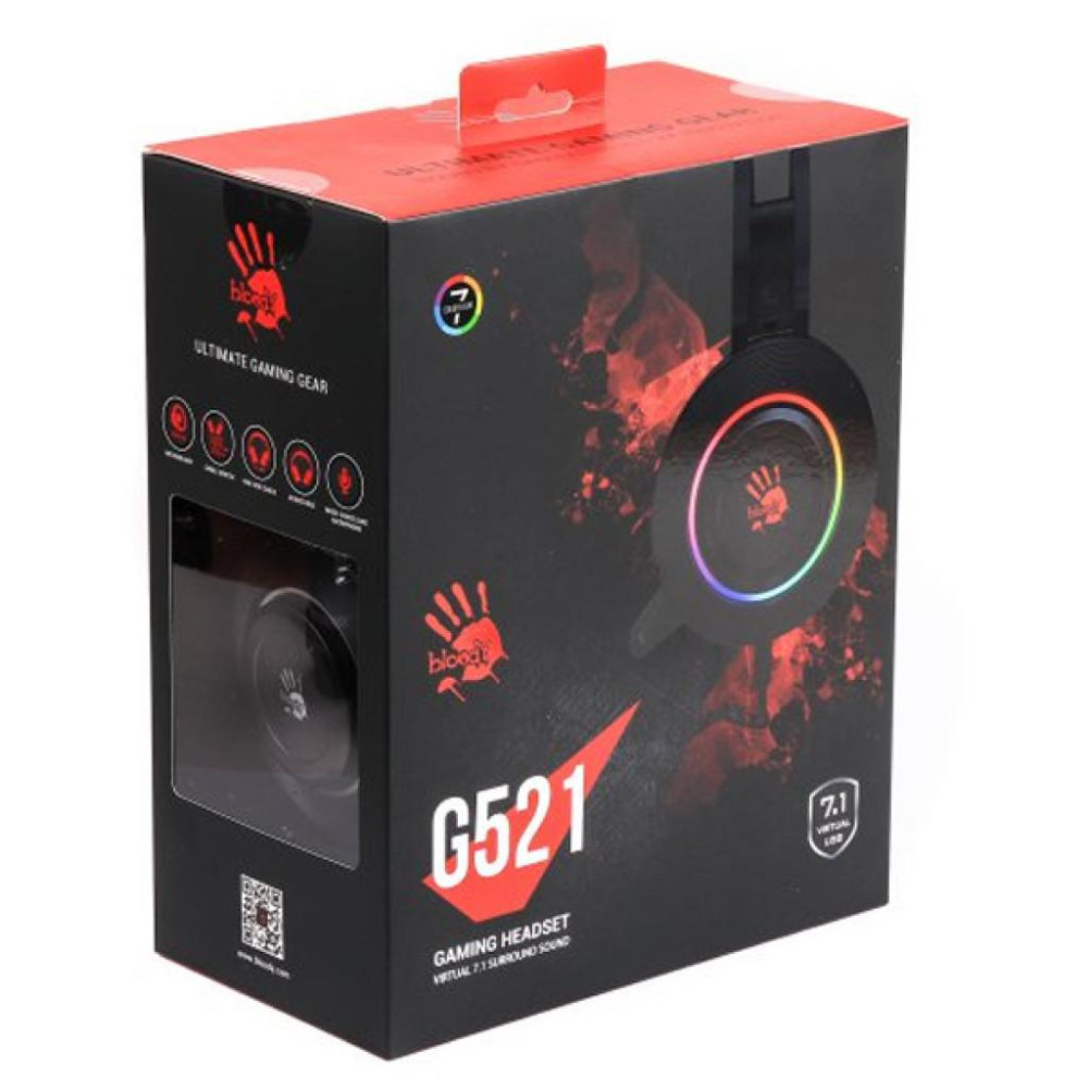 Навушники A4Tech Bloody G521 Black (4711421952125)