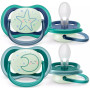 Пустушка Philips AVENT Ultra Air Нічна 6-18 міс 2 шт (SCF376/13) Пустушка Philips AVENT Ultra Air Нічна 6-18 міс 2 шт (SCF376/13)