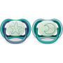 Пустушка Philips AVENT Ultra Air Нічна 6-18 міс 2 шт (SCF376/13) Пустушка Philips AVENT Ultra Air Нічна 6-18 міс 2 шт (SCF376/13)