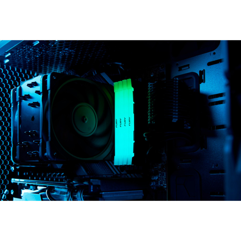 Модуль пам'яті для комп'ютера DDR4 16GB (2x8GB) 4600 MHz Renegade RGB Kingston Fury (ex.HyperX) (KF446C19RB2AK2/16)