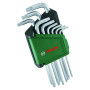 Ключ Bosch шестигранний, набір 9шт, T8-T40 (1.600.A02.Z9C) Ключ Bosch шестигранний, набір 9шт, T8-T40 (1.600.A02.Z9C)