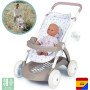 Коляска для ляльок Smoby Baby Nurse Прогулянка з кошиком Рожева пудра (254018) Коляска для ляльок Smoby Baby Nurse Прогулянка з кошиком Рожева пудра (254018)