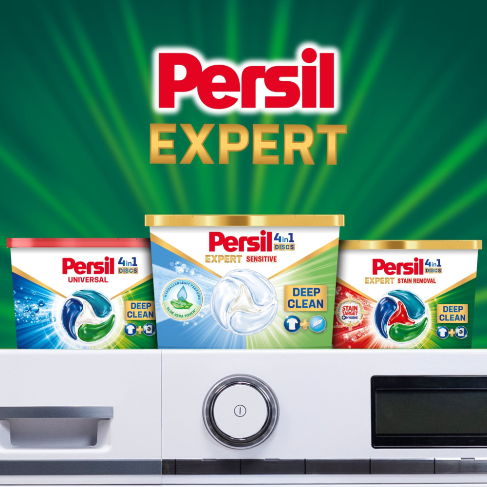 Капсули для прання Persil 4in1 Discs Expert Sensitive Deep Clean 37 шт. (9000101830941)