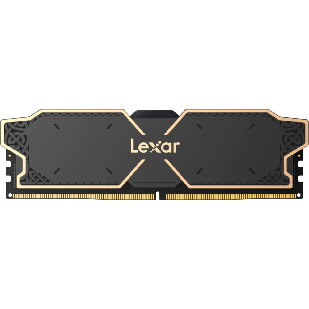 Модуль пам'яті для комп'ютера DDR5 32GB (2x16GB) 6000 MHz Thor Black Lexar (LD5U16G60C38LG-RGD)