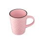 Чашка Ardesto Relief 320 мл Pink (AR3474P) Чашка Ardesto Relief 320 мл Pink (AR3474P)