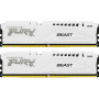 Модуль пам'яті для комп'ютера DDR5 32GB (2x16GB) 6800 MHz Beast White Kingston Fury (ex.HyperX) (KF568C34BWK2-32) Модуль пам'яті для комп'ютера DDR5 32GB (2x16GB) 6800 MHz Beast White Kingston Fury (ex.HyperX) (KF568C34BWK2-32)