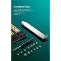 Контролер Ugreen PCI-E 3.0 for SSD M.2 NVMe + M.2 NGFF CM302 (70504) Контролер Ugreen PCI-E 3.0 for SSD M.2 NVMe + M.2 NGFF CM302 (70504)