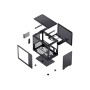Корпус JONSBO C6 MAX Black Корпус JONSBO C6 MAX Black