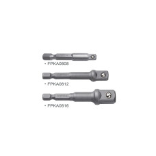 Адаптер для інструменту Toptul під шуруповерт 1/4" 3шт. 1/4", 3/8", 1/2" (GAAR0301)