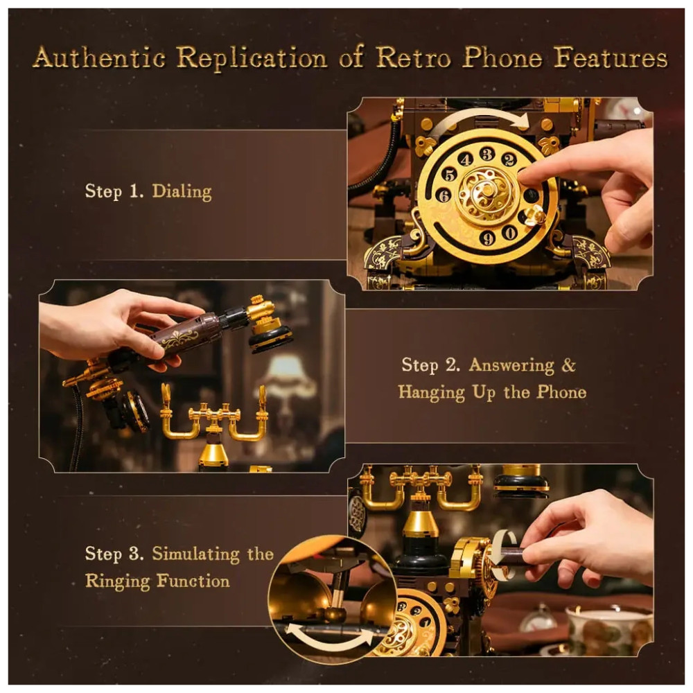 Конструктор Pantasy Original - Retro Phone (85018)
