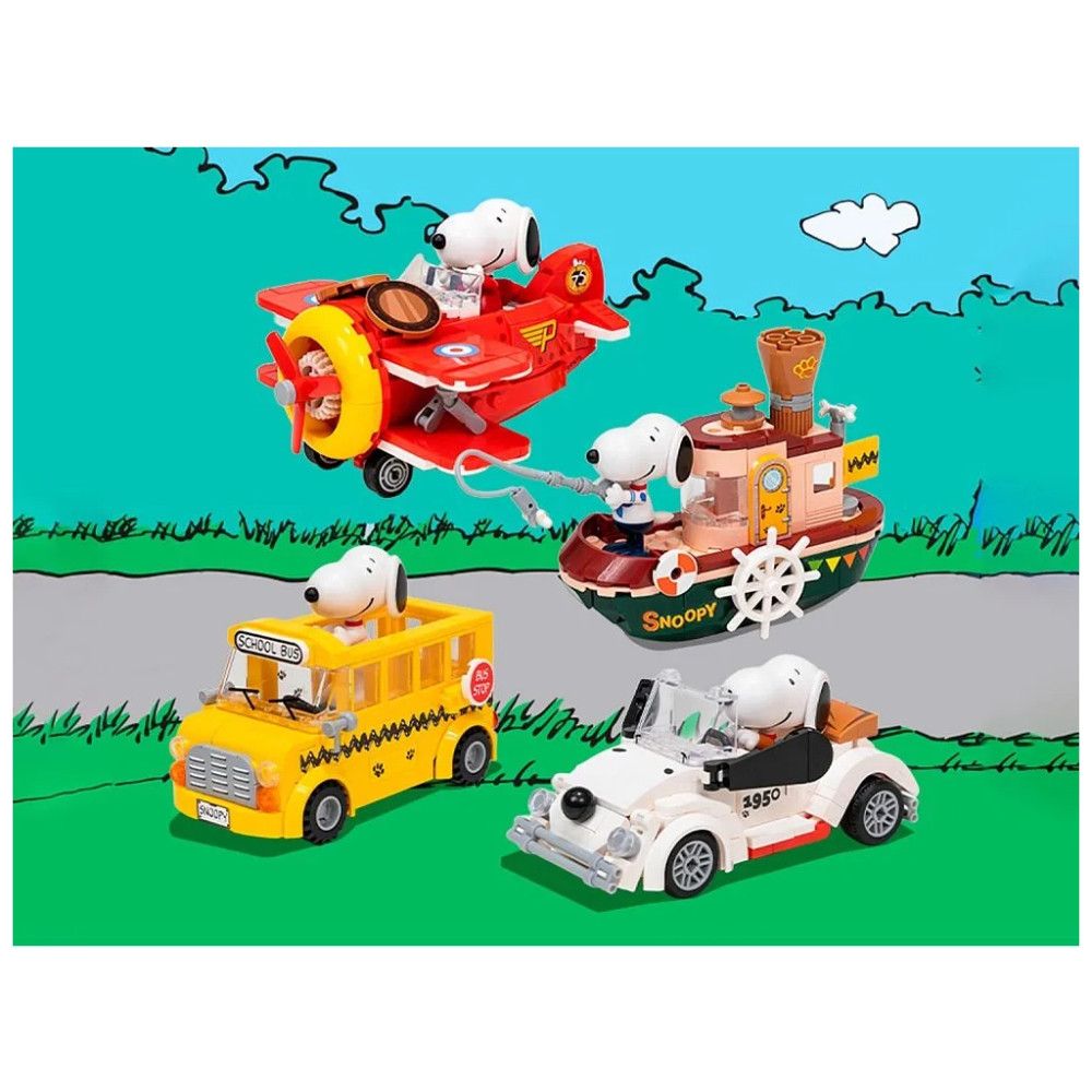 Конструктор Pantasy Snoopy - Біплан (86905)