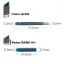 Чорнило для пір'яних ручок Parker Картриджі Quink Mini /6шт чорний (11 510BK) Чорнило для пір'яних ручок Parker Картриджі Quink Mini /6шт чорний (11 510BK)