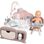 Ігровий набір Smoby Toys Baby Nurse Кімната малюка з кухнею, ванною, спальнею та аксесуарами (220376) Ігровий набір Smoby Toys Baby Nurse Кімната малюка з кухнею, ванною, спальнею та аксесуарами (220376)