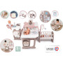 Ігровий набір Smoby Toys Baby Nurse Кімната малюка з кухнею, ванною, спальнею та аксесуарами (220376) Ігровий набір Smoby Toys Baby Nurse Кімната малюка з кухнею, ванною, спальнею та аксесуарами (220376)