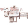 Ігровий набір Smoby Toys Baby Nurse Кімната малюка з кухнею, ванною, спальнею та аксесуарами (220376) Ігровий набір Smoby Toys Baby Nurse Кімната малюка з кухнею, ванною, спальнею та аксесуарами (220376)