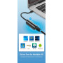 Перехідник USB3.1 Type-C to Ethernet RJ45 1000 Mb Gigabit Vention (CFBBB) Перехідник USB3.1 Type-C to Ethernet RJ45 1000 Mb Gigabit Vention (CFBBB)