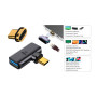 Перехідник USB-C to USB 3.1 Type-A 10Gbps PowerPlant (CA914319) Перехідник USB-C to USB 3.1 Type-A 10Gbps PowerPlant (CA914319)