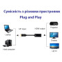 Перехідник DisplayPort Male to HDMI 4K Ultra HD Female ST-Lab (U-996-4K) Перехідник DisplayPort Male to HDMI 4K Ultra HD Female ST-Lab (U-996-4K)