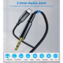 Перехідник USB-C to jack 3.5mm stereo audio (CDLA) 2.0m Choetech (AUX008-BK) Перехідник USB-C to jack 3.5mm stereo audio (CDLA) 2.0m Choetech (AUX008-BK)
