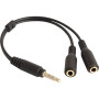 Перехідник XoKo SC-009 Jack 2x3.5-мм jack(M) - 3.5-мм 4pin jack(F) (XOKO SC-009) Перехідник XoKo SC-009 Jack 2x3.5-мм jack(M) - 3.5-мм 4pin jack(F) (XOKO SC-009)