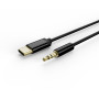 Перехідник USB-C to stereo audio 3.5mm (CDLA) 1.5m Cablexpert (CCA-CM3.5M-1.5M) Перехідник USB-C to stereo audio 3.5mm (CDLA) 1.5m Cablexpert (CCA-CM3.5M-1.5M)