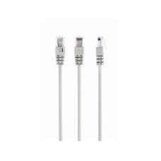 Патч-корд 0.5м, UTP, cat.5e, CCA, grey Cablexpert (PP12-0.5M)