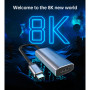 Перехідник USB-C to HDMI 8K 60 Hz Choetech (HUB-H16-GY) Перехідник USB-C to HDMI 8K 60 Hz Choetech (HUB-H16-GY)