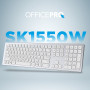 Клавіатура OfficePro SK1550 Wireless White (SK1550W) Клавіатура OfficePro SK1550 Wireless White (SK1550W)