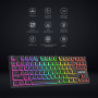 Клавіатура GamePro MK80R Red Switch RGB USB Black (MK80R) Клавіатура GamePro MK80R Red Switch RGB USB Black (MK80R)